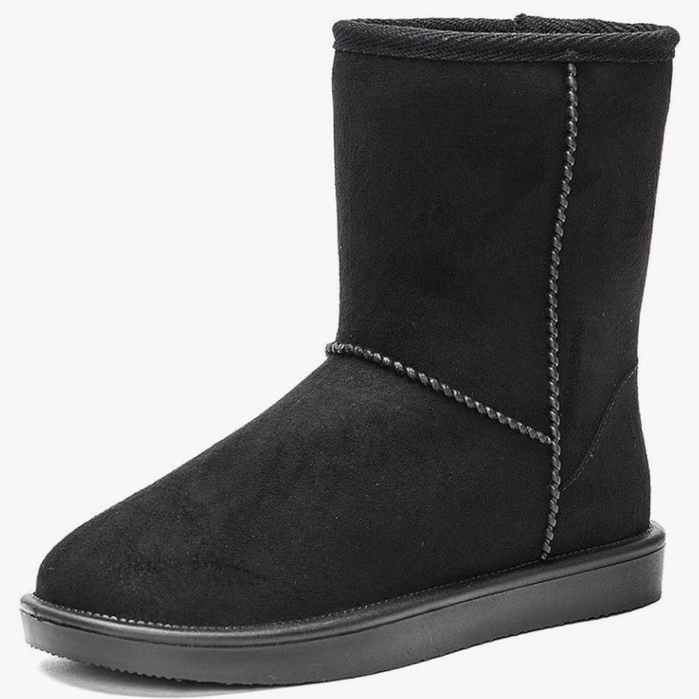 DKSUKO Women's Classic Waterproof Winter Snow Boots